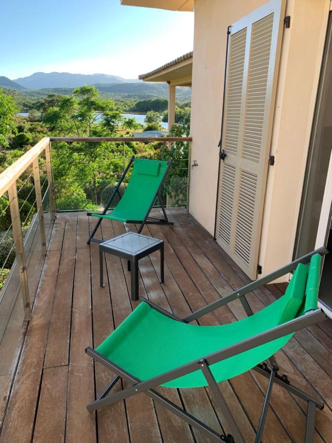 Appartement La corse les pieds dans l'eau à Pinarellu Extérieur photo